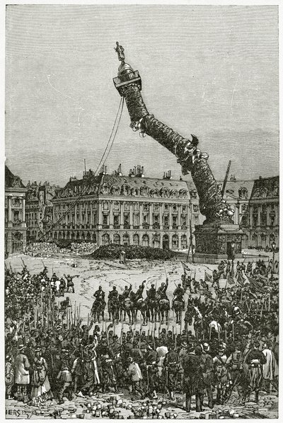 La Colonna Vendôme, XIX secolo da Daniel Urrabieta Vierge